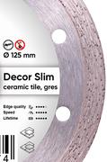Алмазний диск Distar 1A1R 125x1,2x8x22,23 Decor Slim (11115427010)
