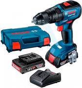 Акумуляторна ударна дриль-шурупокрут Bosch GSB 18V-50 Professional з 2 акб і з/у (06019H5100)