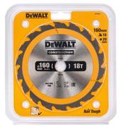 Диск пильний DeWALT 18 зубців 160х20мм (DT1931)