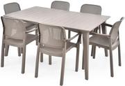 Набір садових меблів HECHT SAMANA SET BEIGE 6 (HECHTSAMANASETBEIGE6)