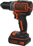 Дриль-шурупокрут Black Decker 18 В 52 Нм 1.3 кг 1650 об/хв (BL186N)