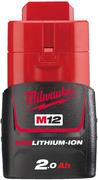 Акумулятор Milwaukee M12 B2 (2Aг) (4932430064)