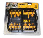 Набір фрез для фрезерів DeWALT d8 мм 12 шт (DT90016)