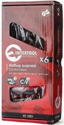 Набір комбінованих ключів Intertool 6х17 мм, 6 шт CrV (HT-1001)