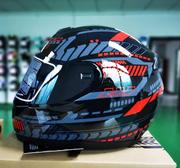 Мотошолом Forte 902 чорно-червоний, розмір M (107628)