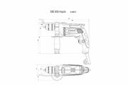 Дриль ударний Metabo SBE 650 Impulse (600672000)