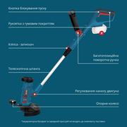 Акумуляторний багатофункційний тример KS MFT-20V