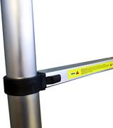 Драбина телескопічна однобічна Stark STS 9х26", 9 сходинок, 2.6 м (525126001)