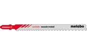 Лобзиковий полотно Metabo Carbide Wood and Metal T 367 XHM, 3 шт. (623836000)