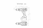 Акумуляторний ударний дриль-шурупокрут Metabo SB 18 LTX Impuls (602192890) (без акумулятора і ЗП)