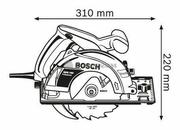 Пила дискова Bosch GKS 160 (0601670000)