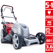 Самохідна електрична газонокосарка HECHT 1805 S 5 in 1