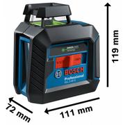 Лазерний нівелір Bosch Professional GLL 2-20 G (0601065001)