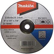 Шліфувальний диск Makita по металу 230х6 24R (D-18487)