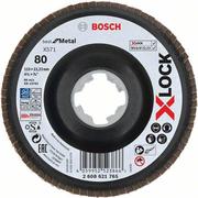 Диск пелюстковий Bosch X-LOCK Best for Metal X571, G80, 115 мм (2608621765)