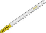 Пилка для лобзика Metabo BiM, T144DF, 74 мм, 5 шт. (623933000)