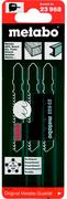Набір пилочок для лобзика Metabo, 3 шт (623968000)