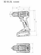 Акумуляторний шурупокрут Metabo BS 18 L BL (602326500)
