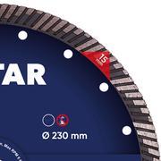 Диск алмазний Відрізний диск по бетону Distar Turbo 232x2,6x15x22,23 Super Max (10115502018)
