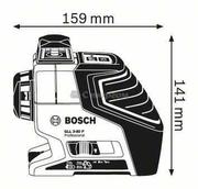 Лінійні лазери (будівник площин) Bosch GLL 3-80 P + вкладка під L-Boxx (0601063305)