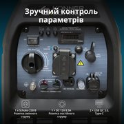Інверторний газобензиновий генератор KS 3100iG S