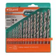 Набір свердел по металу Sturm 1055-01-SS2 1-10 мм, 19 шт