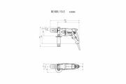 Дриль Metabo BE 600/13-2 (600383700)