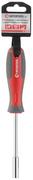 Викрутка Intertool 1/4 "100 мм Cr-V з магнітним утримувачем для насадок (VT-3300)