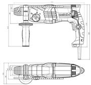 Комбінований перфоратор Metabo KHE 2645 (601710500)