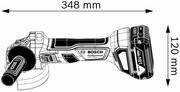 Акумуляторна кутова шліфувальна машина Bosch GWS 180-LI (06019H9021)