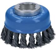 Щітка чашкова Bosch X-LOCK сталь, 75 мм, 0.5 мм (2608620727)