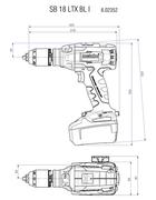 Акумуляторний ударний шурупокрут Metabo SB 18 LTX BL I LiHD 2x4.0 Ah (602352800)