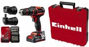 Шурупокрут акумуляторний Einhell TE-CD 18/45 3X-Li +22 (4513990)