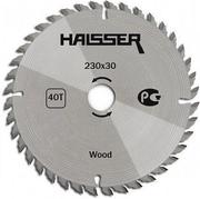 Диск пильний по дереву Haisser 230х30 40 зубців (16472)