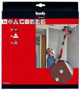 Набір шліфувальних листів KWB 5 шт. (491075)