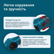 Акумуляторні ножиці для трави та живоплоту KS SHT-8V