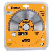 Диск пилковий DeWALT Metal Cutting 190х30 мм TCG 48 шт (DT1912)