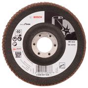 Пелюстковий шліфувальний круг Bosch X581 Best for Inox 125 мм K40 (2608607638)