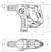 Акумуляторний перфоратор Metabo Powermaxx BH 12 BL 16 АКБ, metaBOX (600207500)