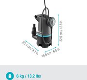 Насос дренажний Gardena для брудної води 20000 Basic (09017-47.000.00)