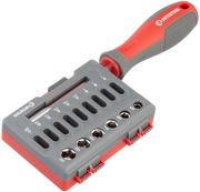 Викрутка Intertool з комплектом насадок 16 од (VT-3345)
