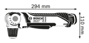 Акумуляторна кутова дриль-шурупокрут Bosch GWB 12V-10 (0601390905) (без акумулятора і ЗП)