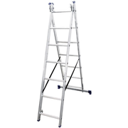 Трисекційна алюмінієва драбина VIRASTAR Triomax Pro 3x7 ступенів (TS6107)