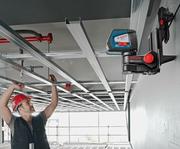 Лінійні лазери (будівник площин) Bosch GLL 2-50 + BS 150 + вкладка під L-Boxx (0601063105)