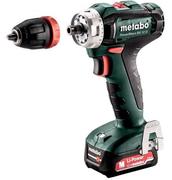 Акумуляторний шурупокрут Metabo PowerMaxx BS 12 Quick каркас MetaLoc (601037840) (без акумулятора і ЗП)