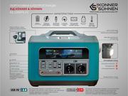 Зарядна станція Konner Sohnen KS 2200PS-FC (2220 Вт·год / 2200 Вт)