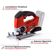 Лобзик Einhell TE-JS 18 Li Solo