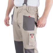 Штани-трансформер робочі з лямками, р.XL Intertool (SP-3044)