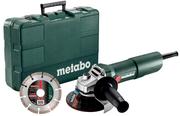 Кутова шліфувальна машина Metabo W 750-125 Set (603605510)
