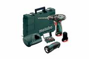 Акумуляторний шурупокрут Metabo PowerMaxx SB Basic Set (600385930)